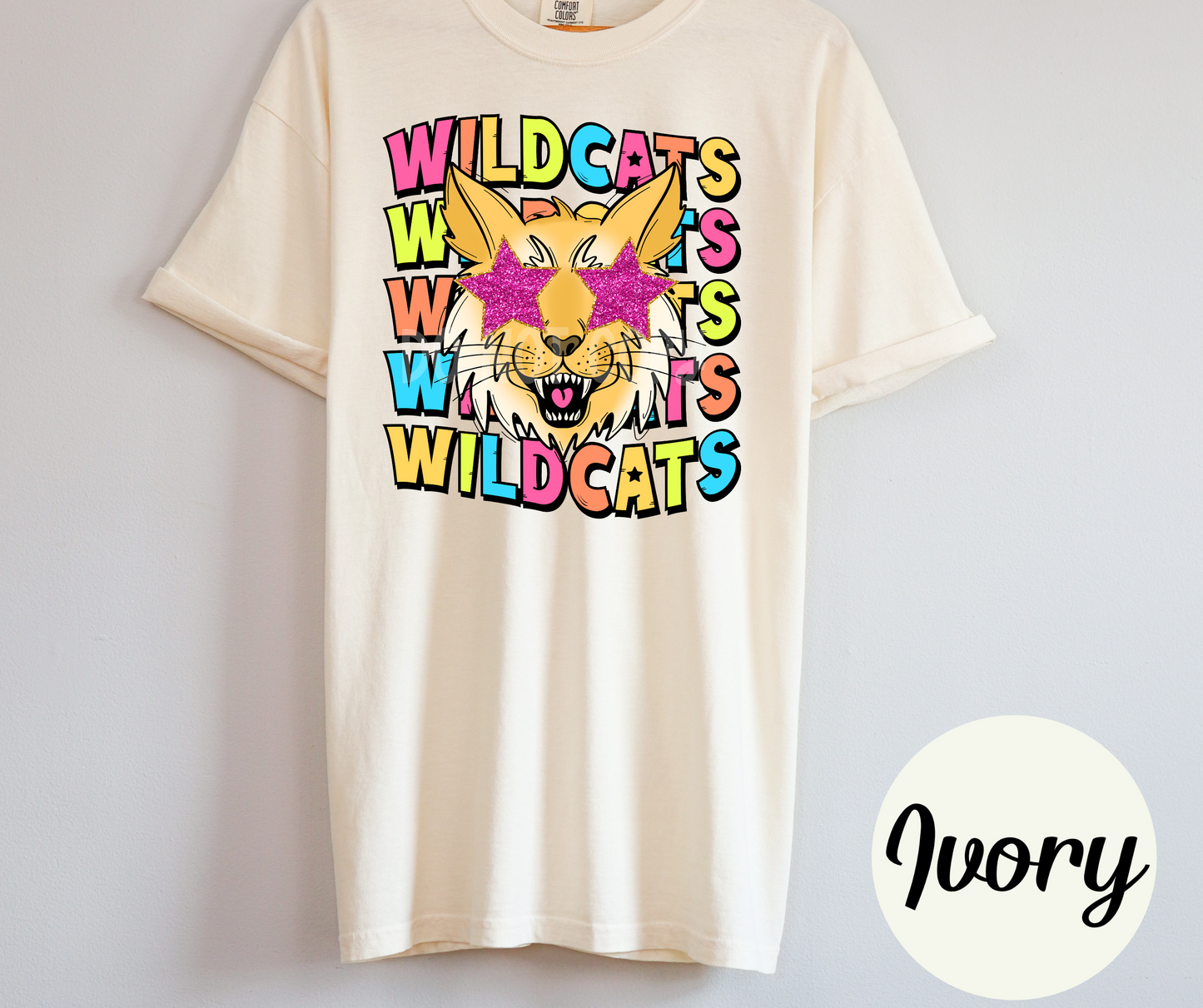 Colorful Mascots Stacked Star eyes (ALL IN THIS LISTING DROPDOWN)-DTF