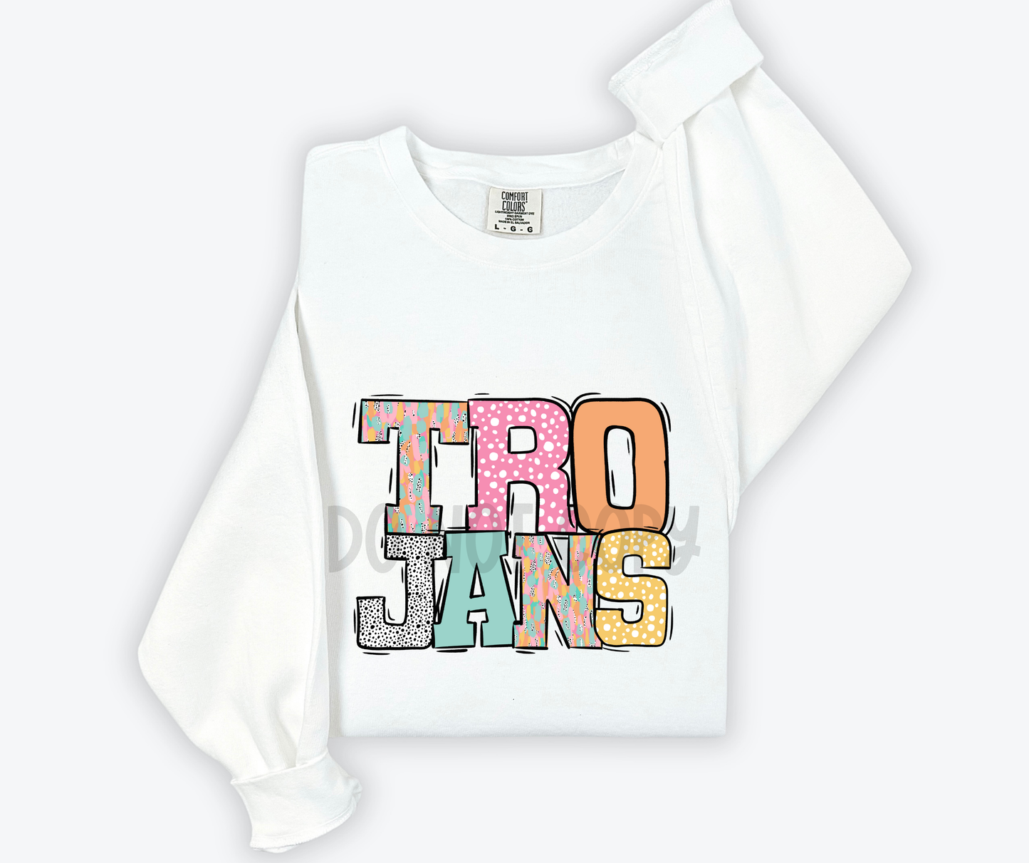 Pastel Stroke Varsity Mascots (ALL Mascots in this listing Dropdown)-DTF