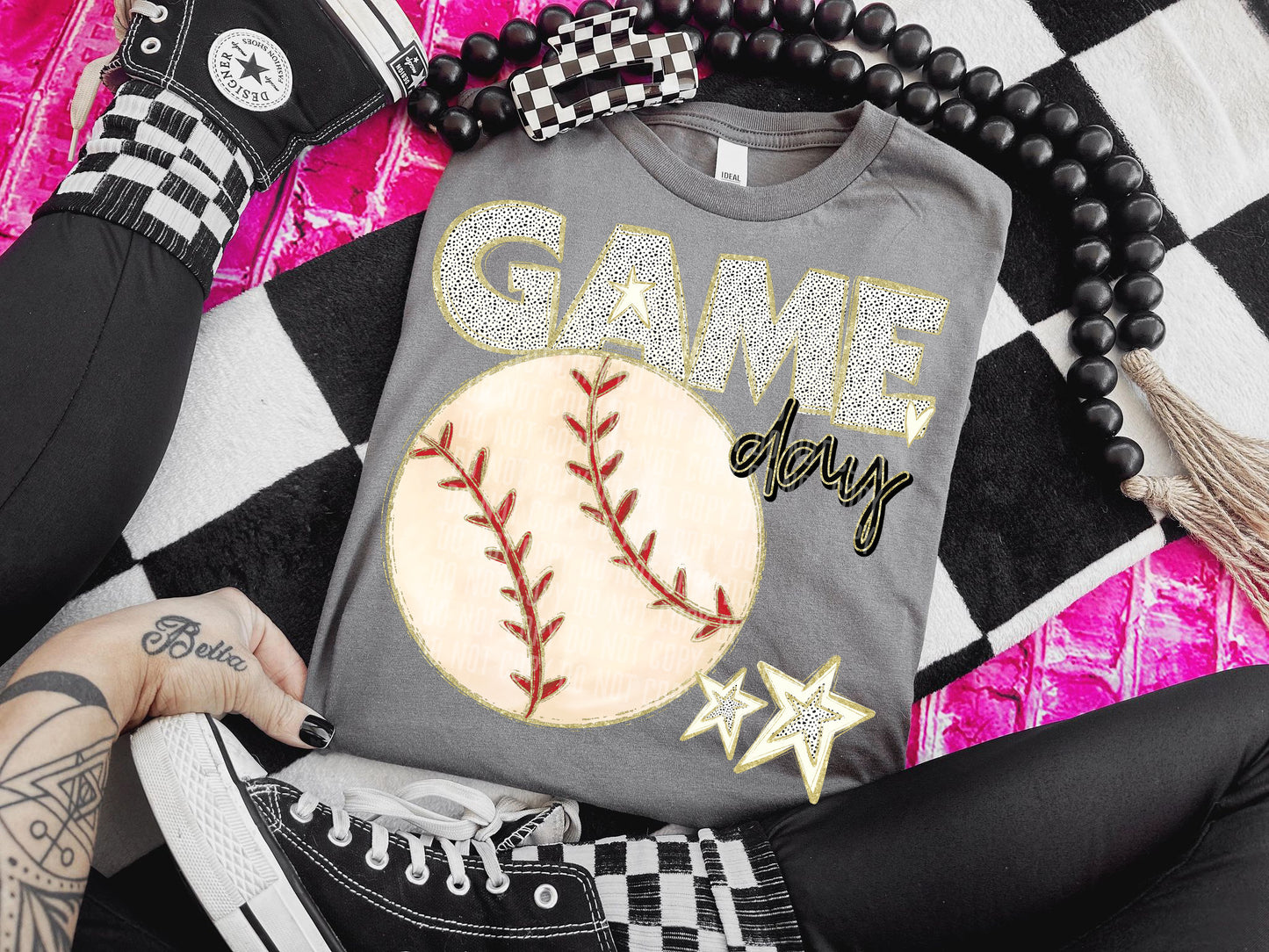 Game day sports balls (all in dropdown)-DTF