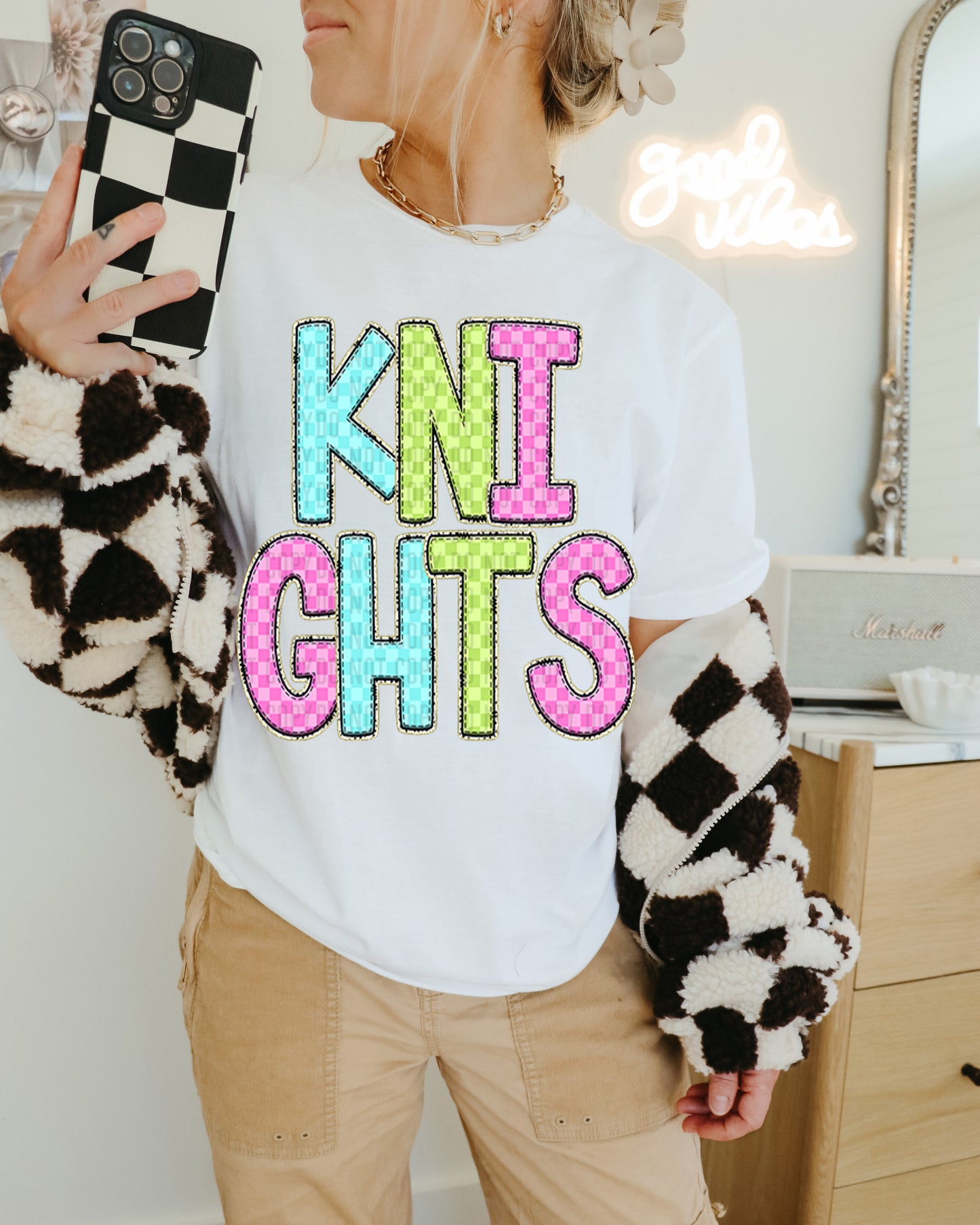 Bright Checkered (all in dropdown)-DTF