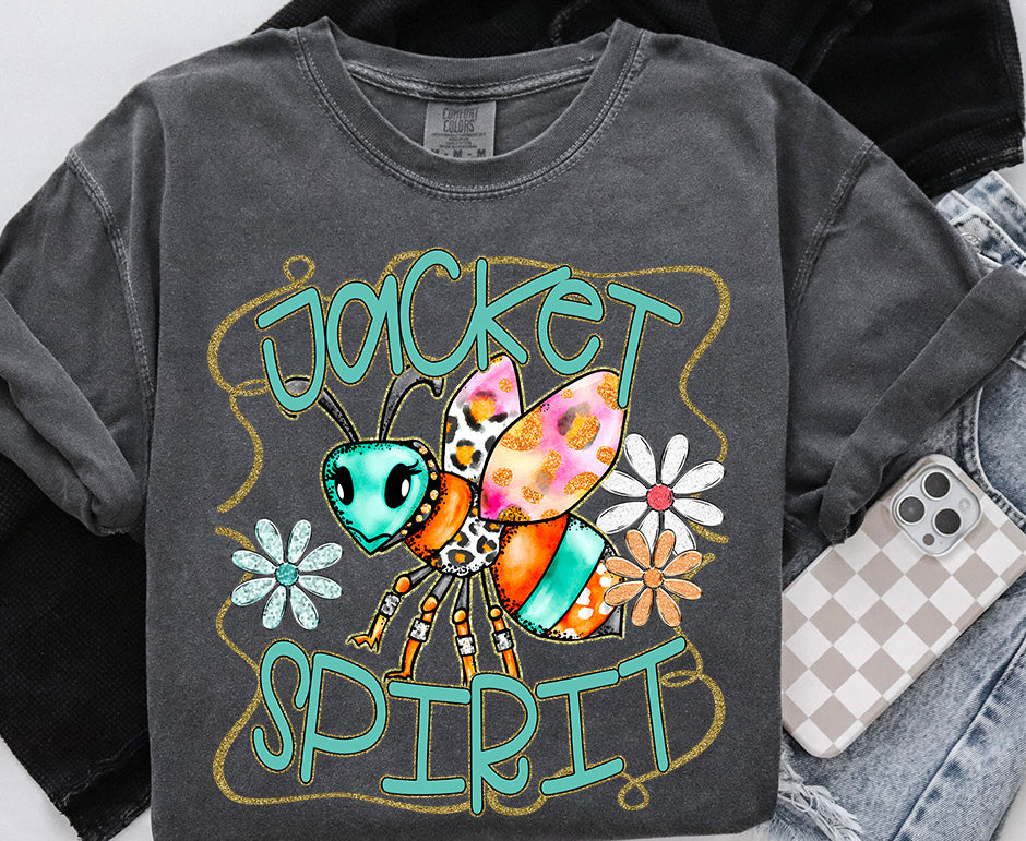 Funky Retro Spirit Mascot (dropdown)-DTF&UV
