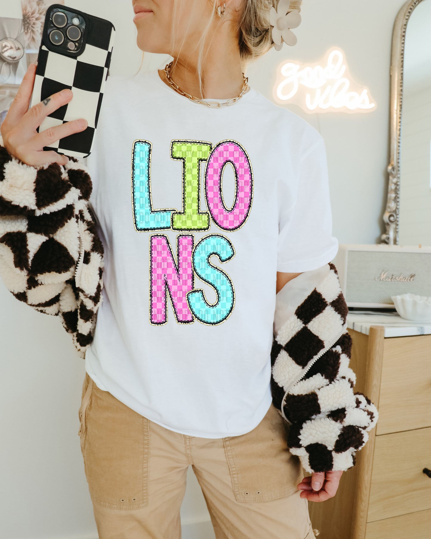 Bright Checkered (all in dropdown)-DTF