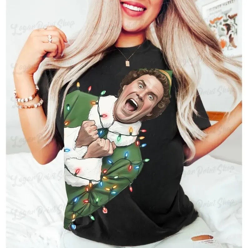 Buddy with lights -DTF&UV