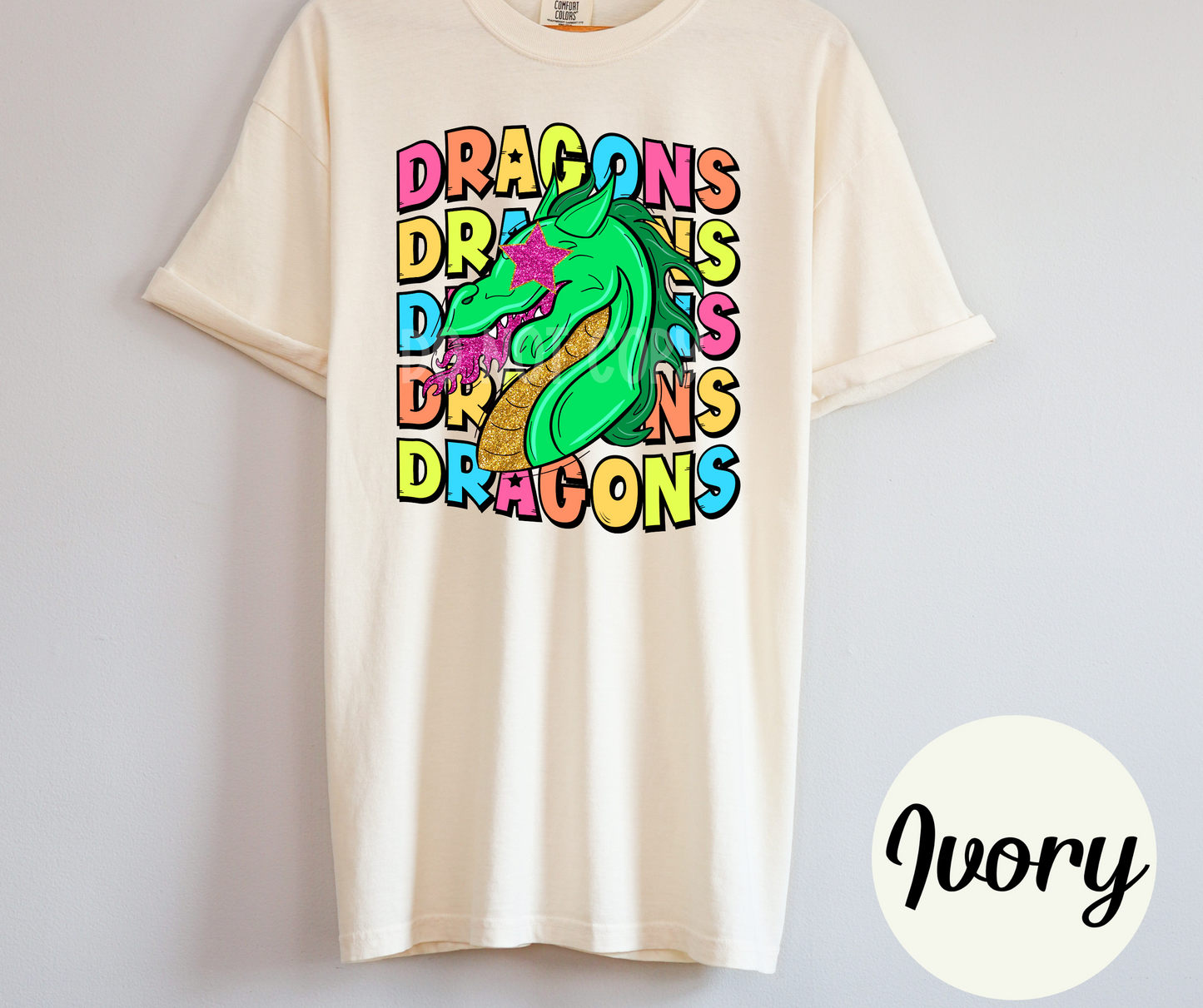 Colorful Mascots Stacked Star eyes (ALL IN THIS LISTING DROPDOWN)-DTF