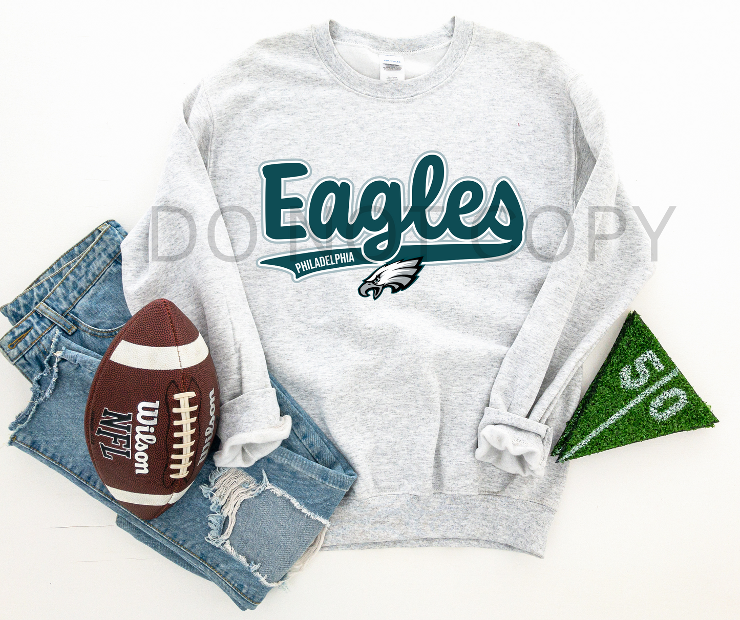 Teal Philadelphia- DTF