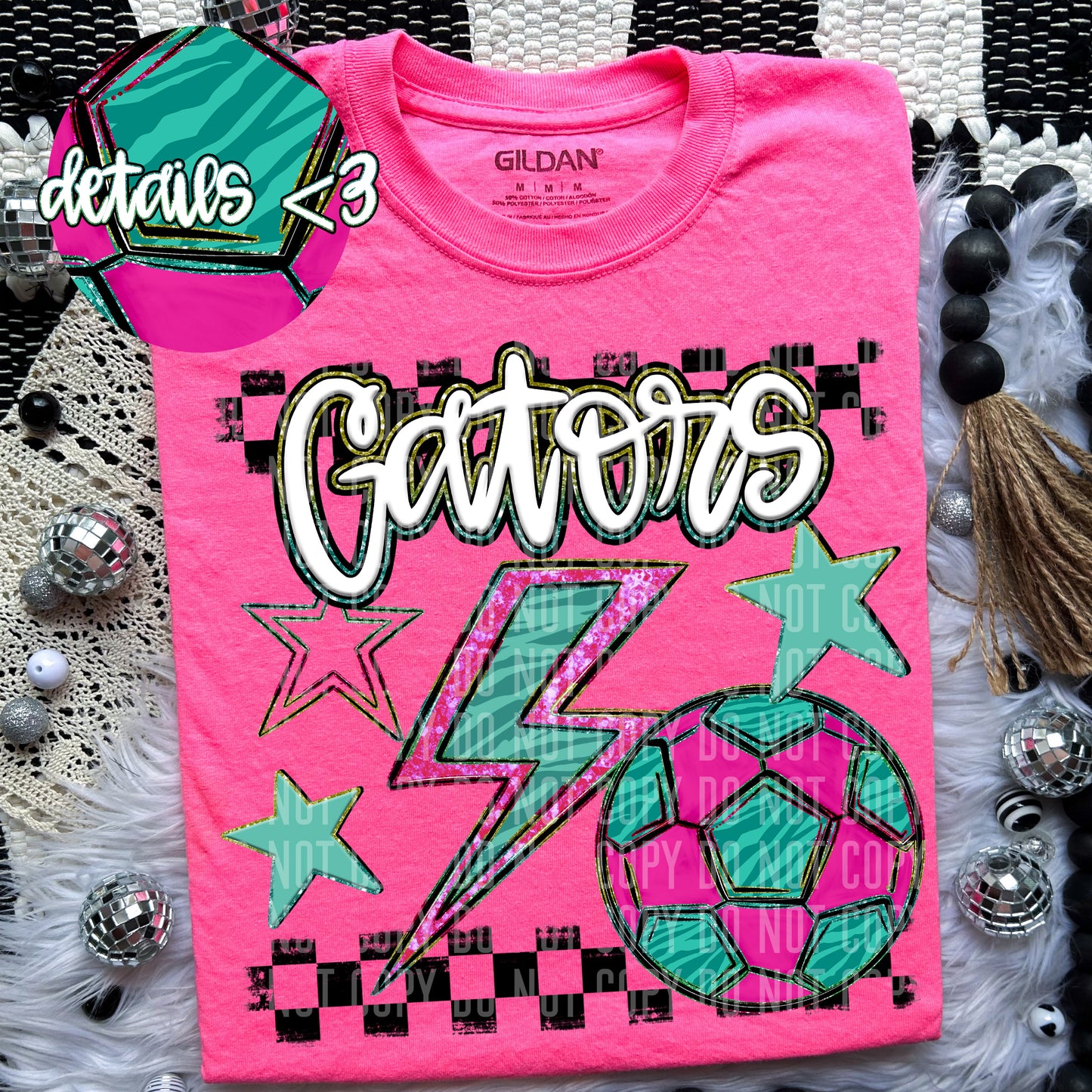 Soccer Bolt Mascots(Dropdown)-DTF