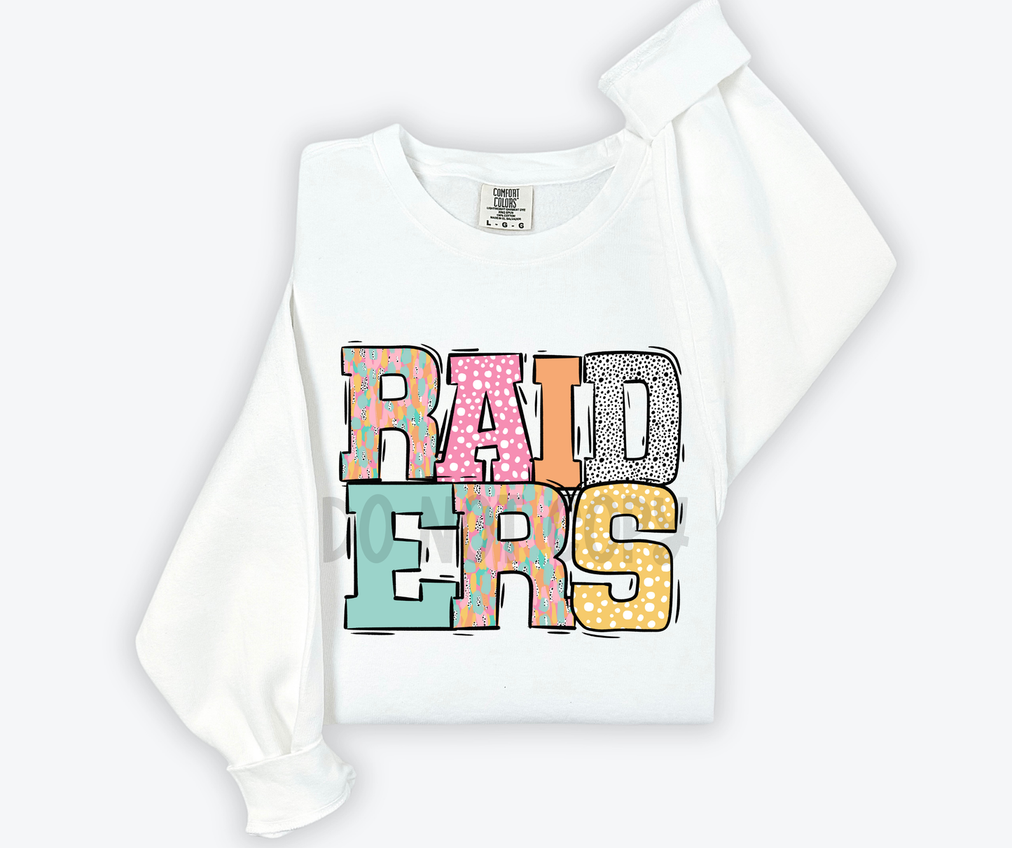 Pastel Stroke Varsity Mascots (ALL Mascots in this listing Dropdown)-DTF
