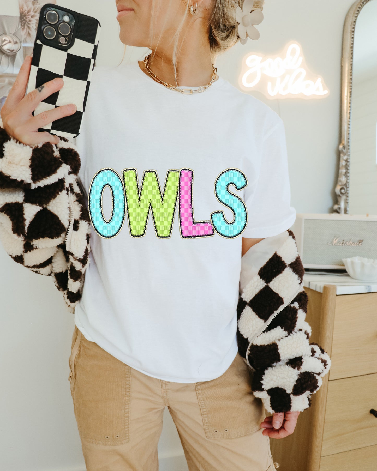 Bright Checkered (all in dropdown)-DTF