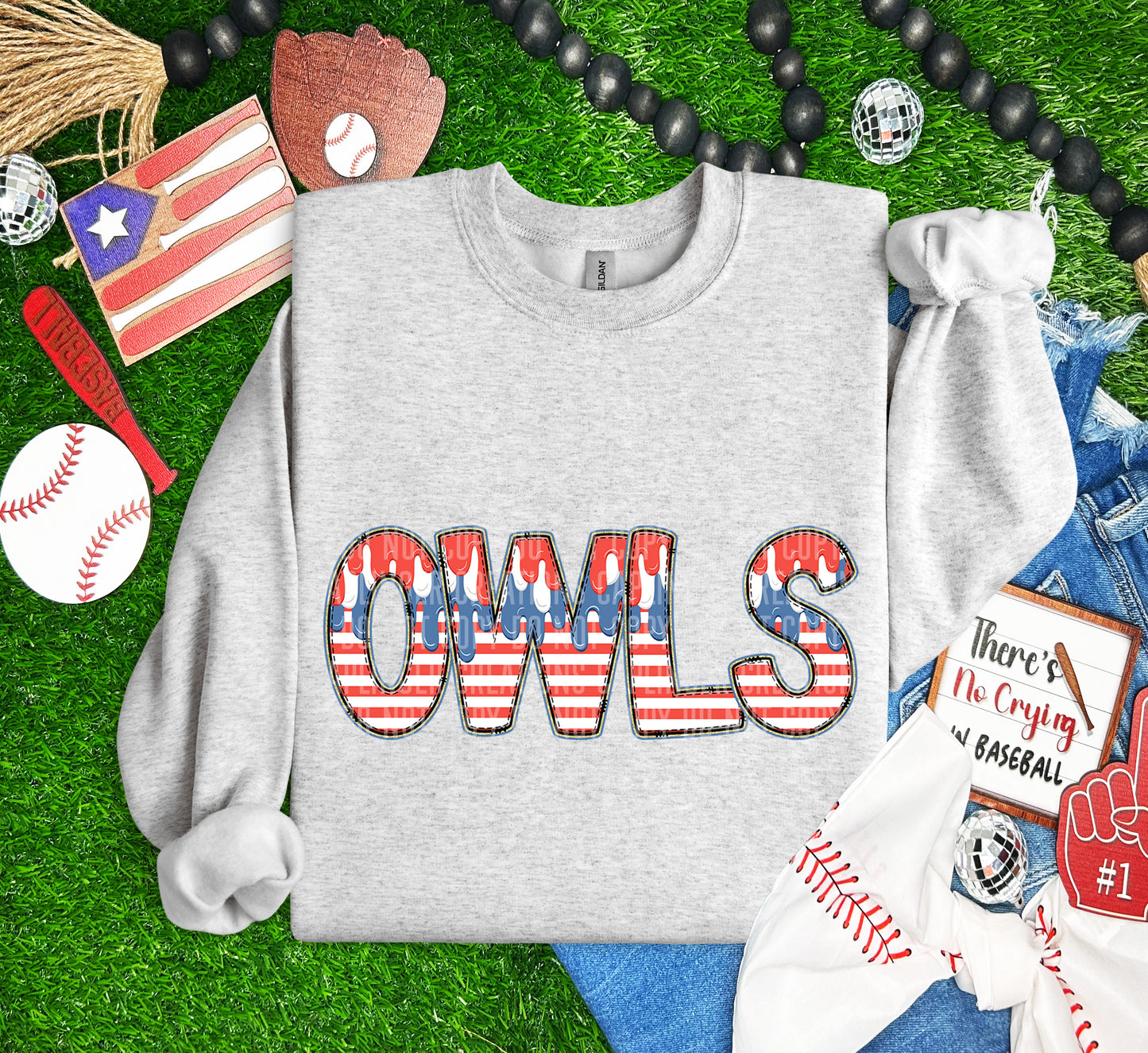 RWB Drip Mascots (all in dropdown)-DTF
