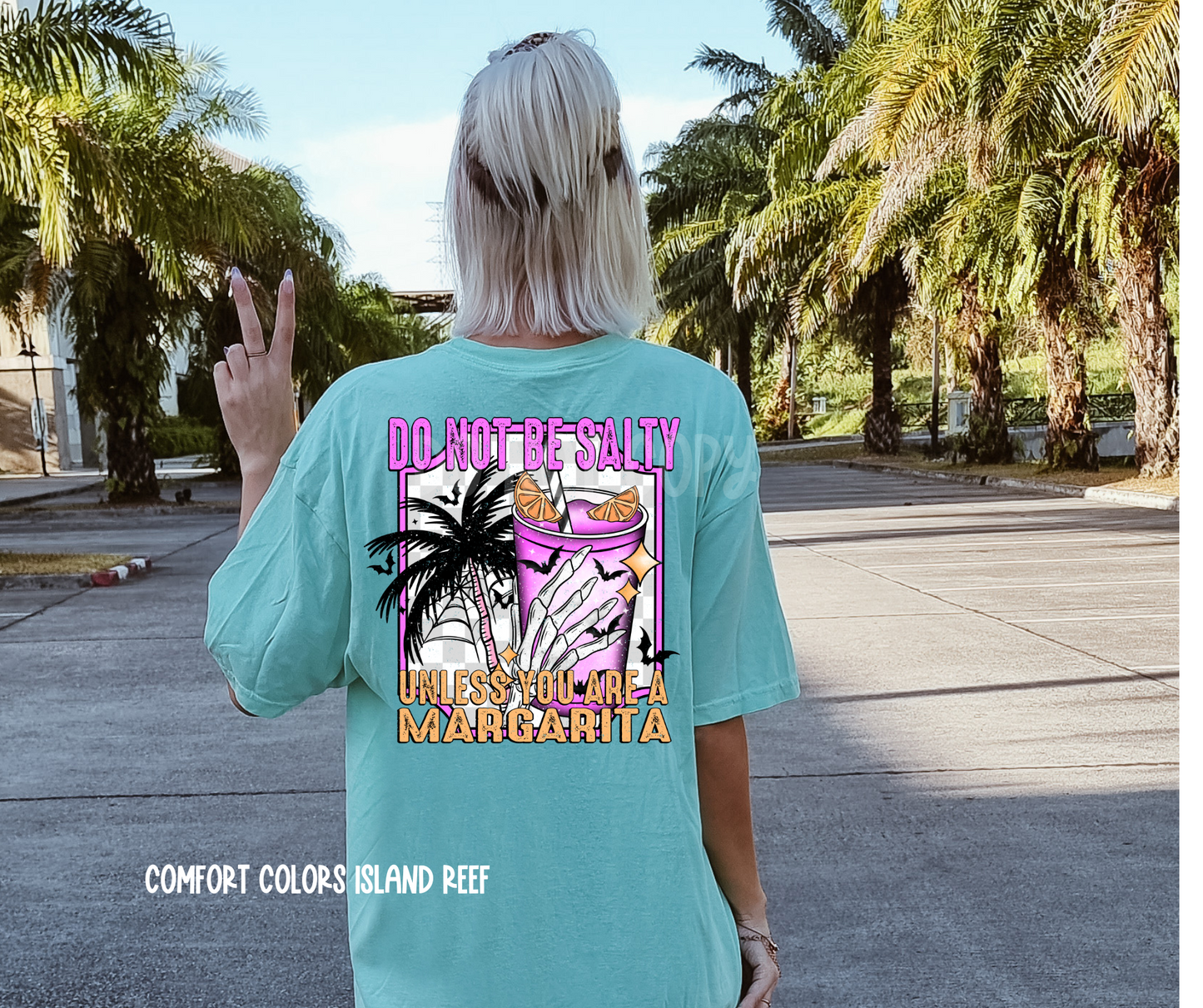 Don't be salty unless you're a margarita(Pink)-DTF