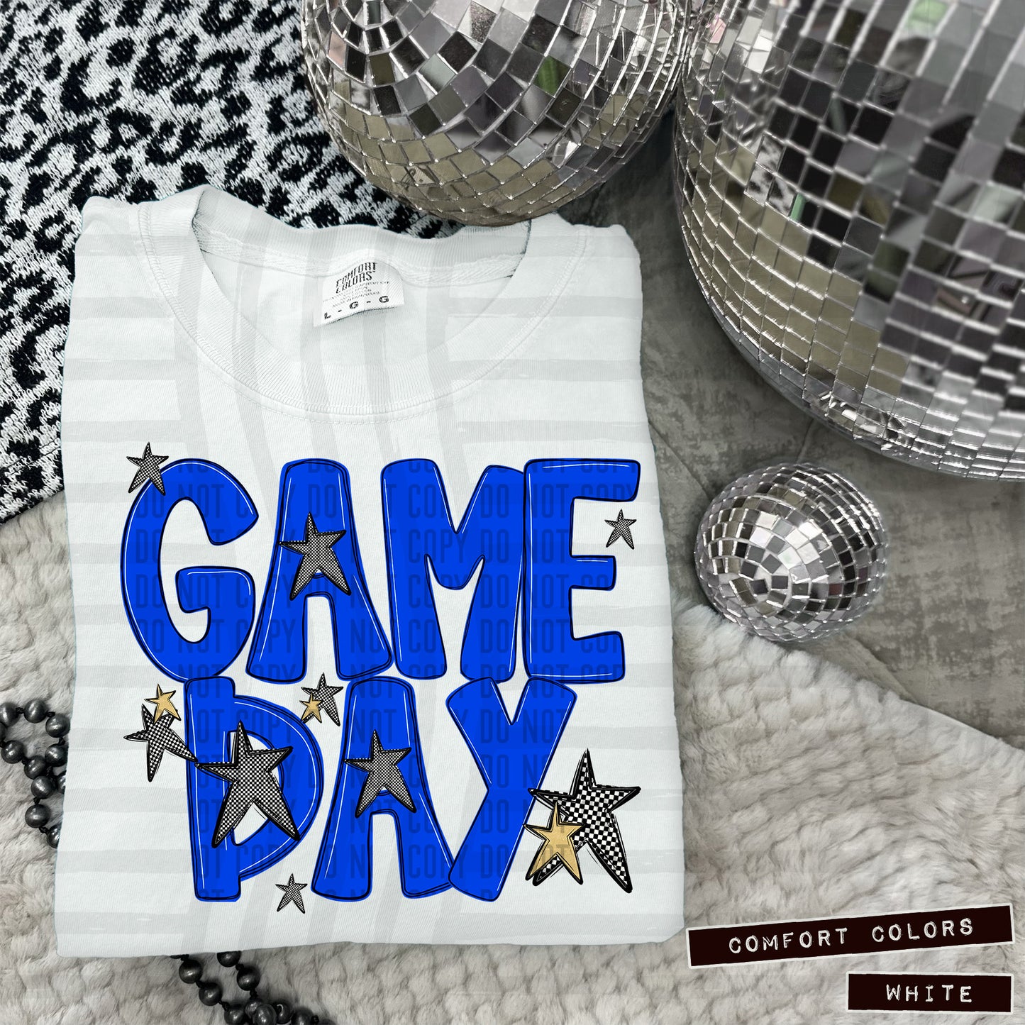 Game day Checkmate (colors dropdown)-DTF&UV