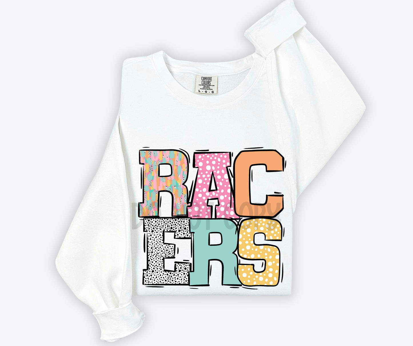 Pastel Stroke Varsity Mascots (ALL Mascots in this listing Dropdown)-DTF