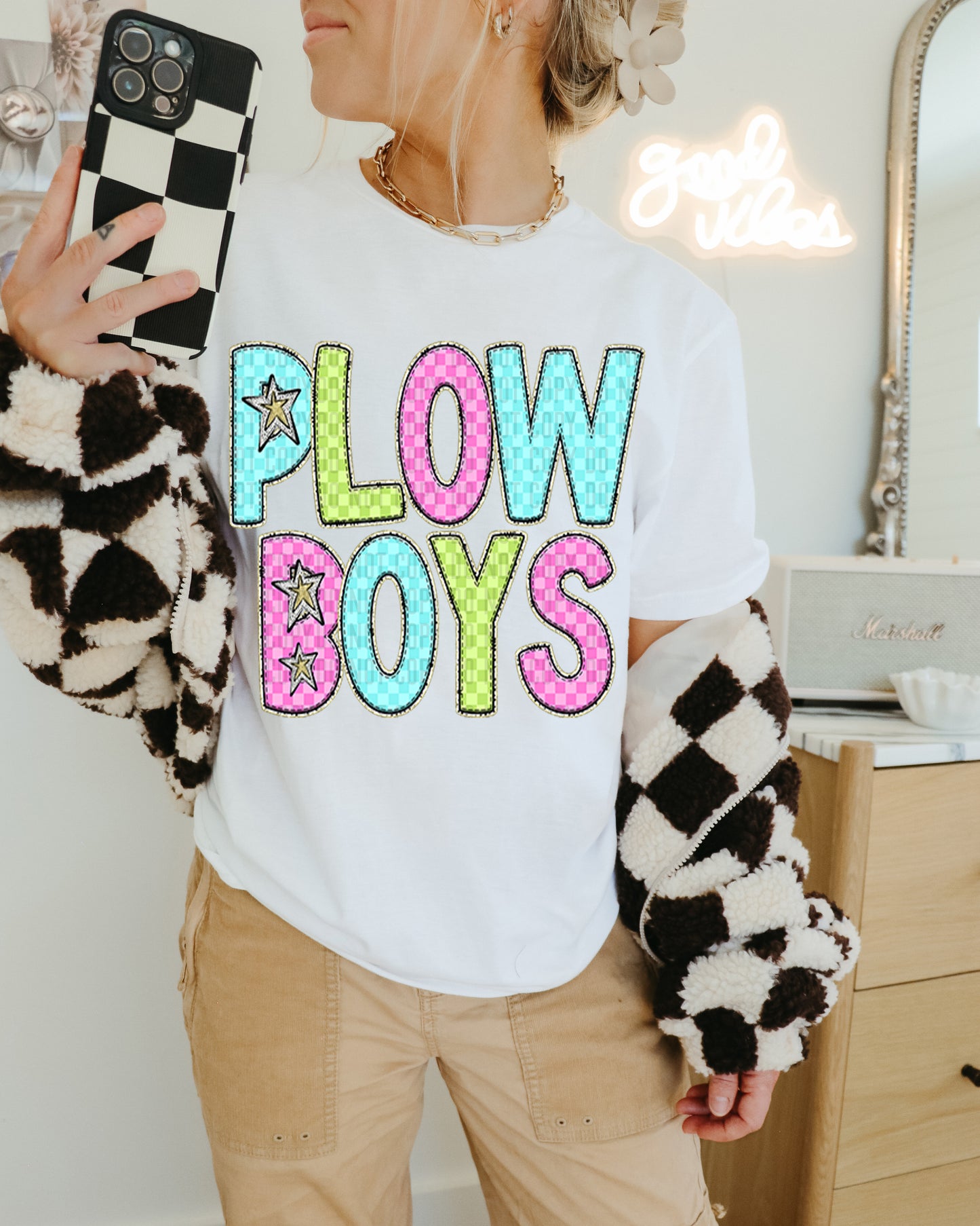 Bright Checkered (all in dropdown)-DTF