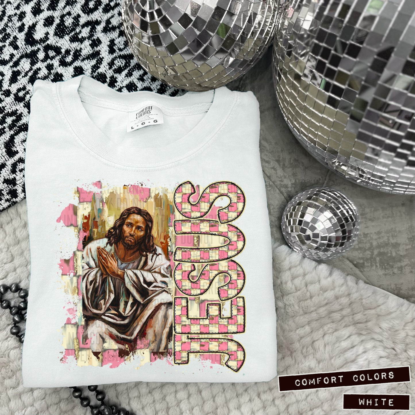 Jesus Pink-DTF
