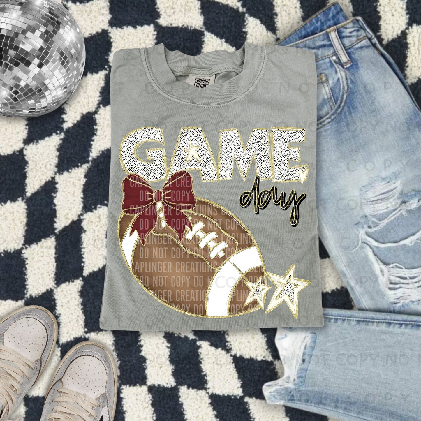 Game day Football(all colors in dropdown)-DTF