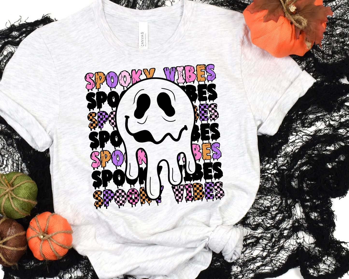 Spooky vibes pink-DTF