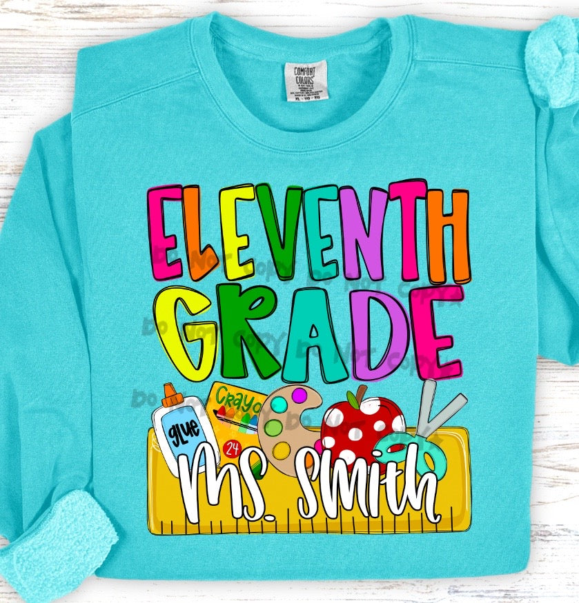 Back to School Nameplates-Custom-DTF or UV