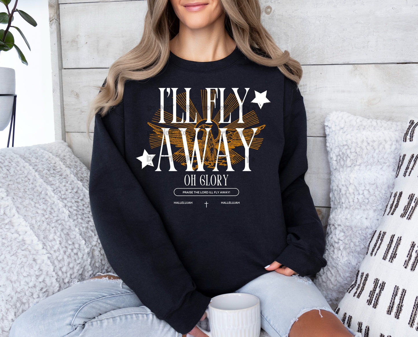 I'll Fly Away Oh Glory-DTF
