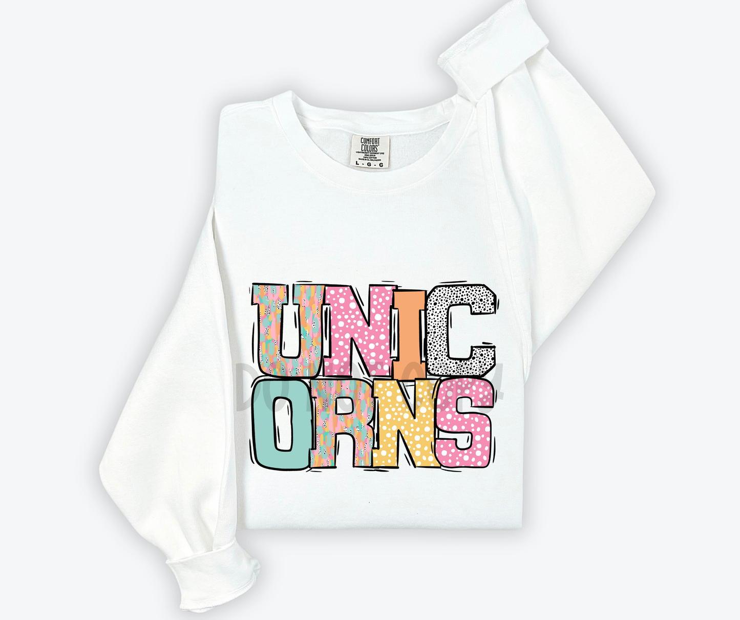 Pastel Stroke Varsity Mascots (ALL Mascots in this listing Dropdown)-DTF