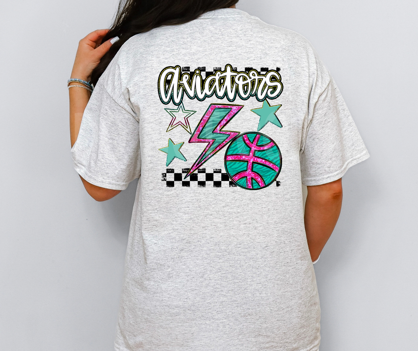 Basketball Bolt(Dropdown)-DTF