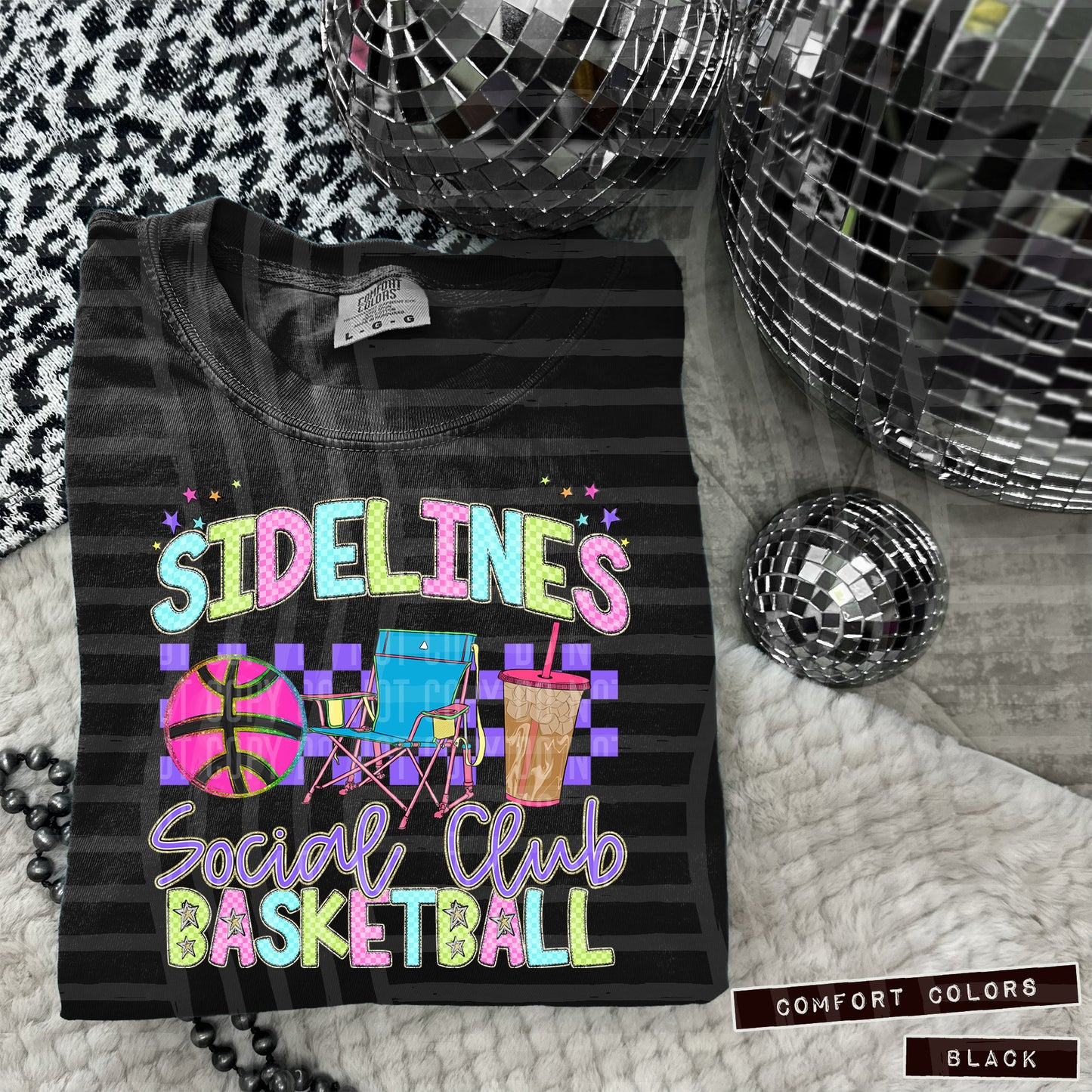 Sidelines Mama(Dropdown)-DTF