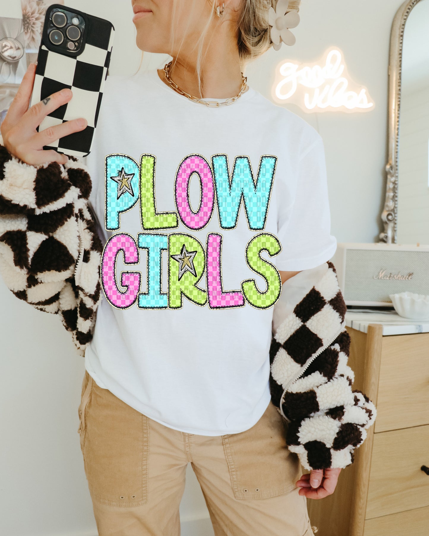 Bright Checkered (all in dropdown)-DTF
