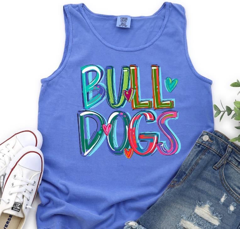 Bull dogs cheery-DTF