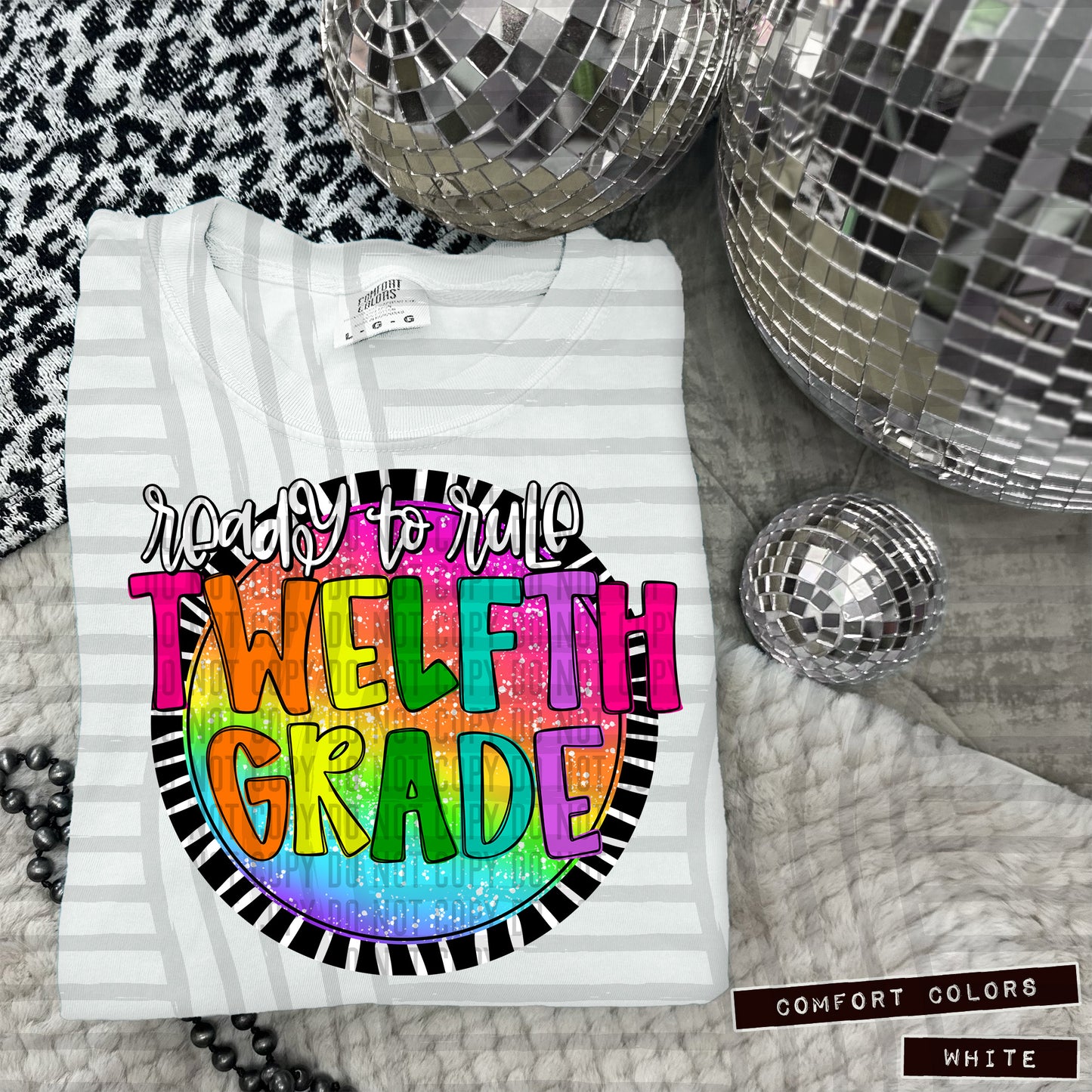 Ready to Rule- (PINK& BLUE Dropdown)- DTF&UV