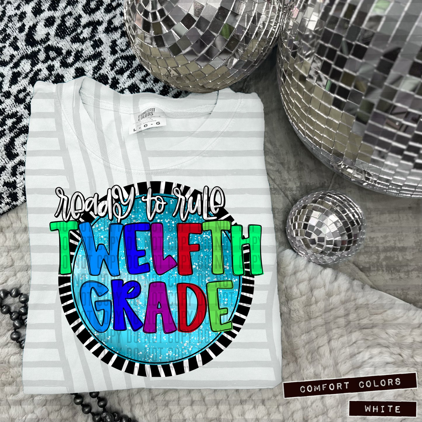 Ready to Rule- (PINK& BLUE Dropdown)- DTF&UV