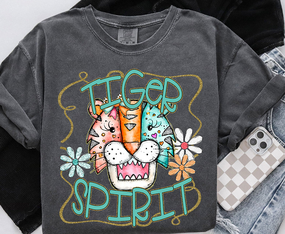 Funky Retro Spirit Mascot (dropdown)-DTF&UV