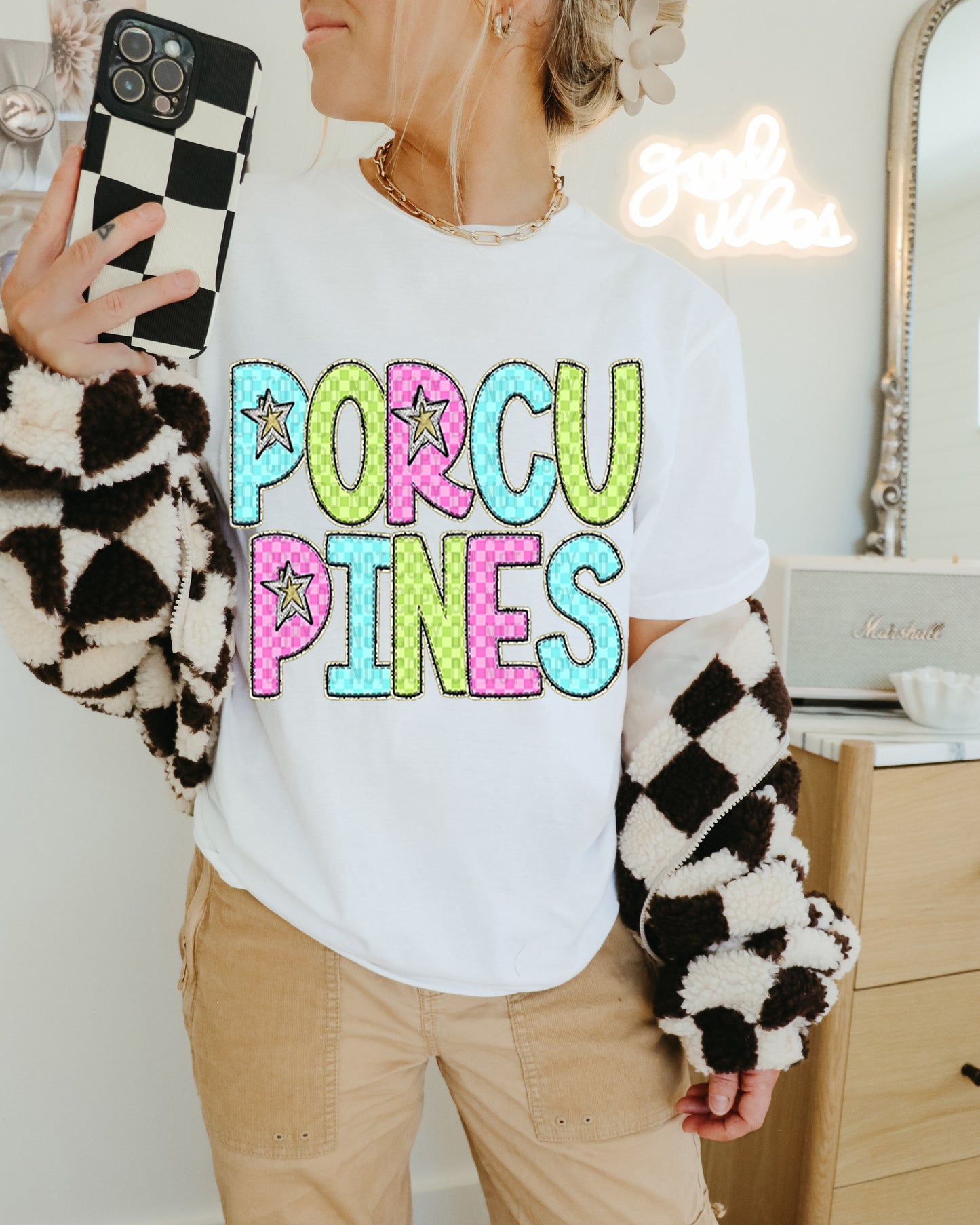 Bright Checkered (all in dropdown)-DTF