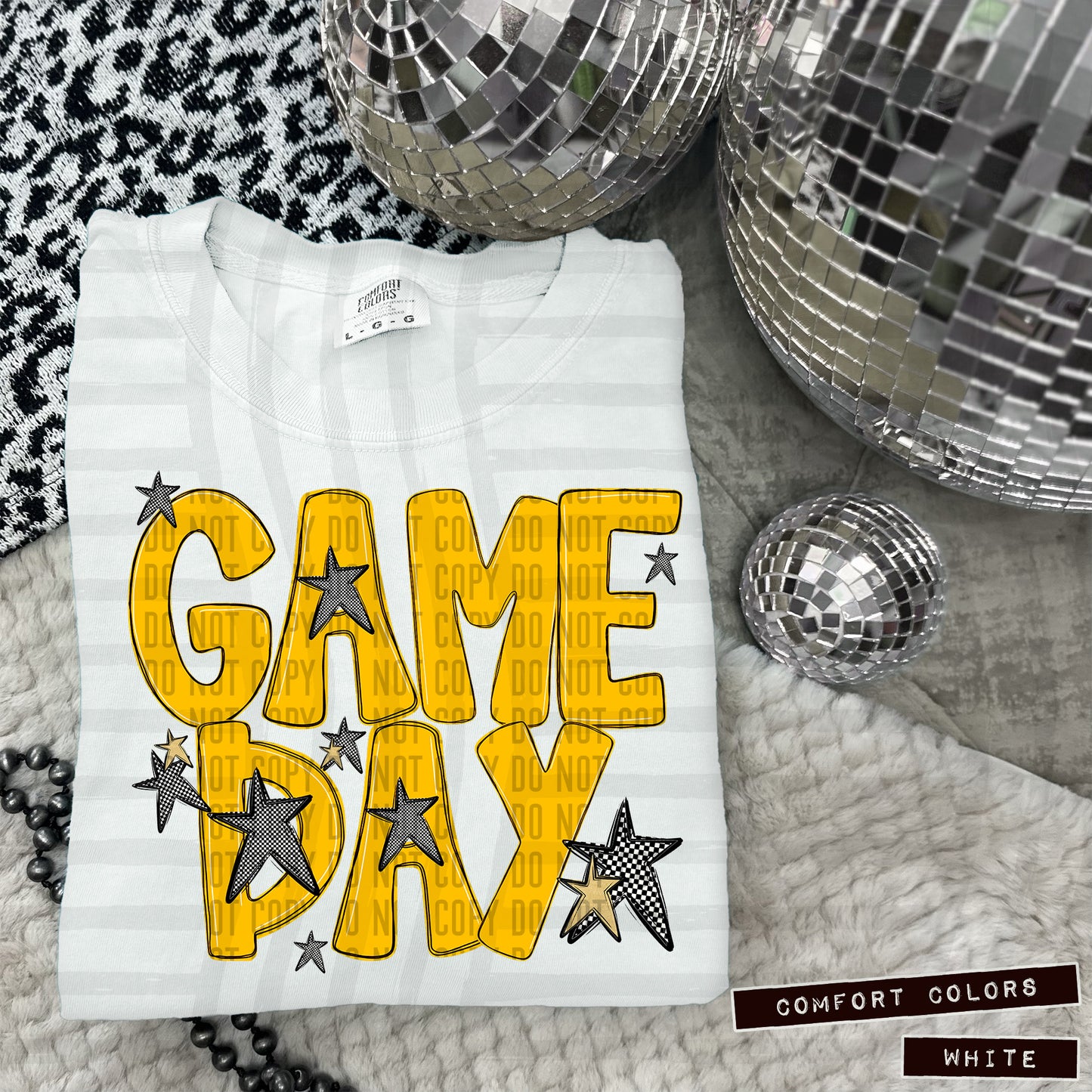 Game day Checkmate (colors dropdown)-DTF&UV