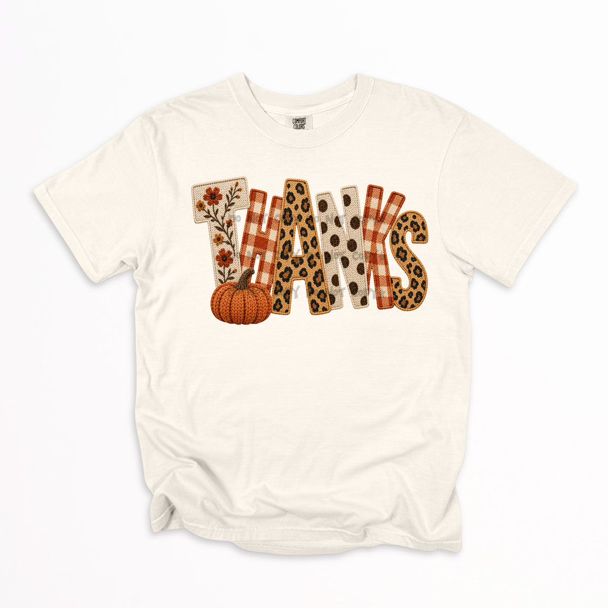 Thanks faux appliqué -DTF&UV