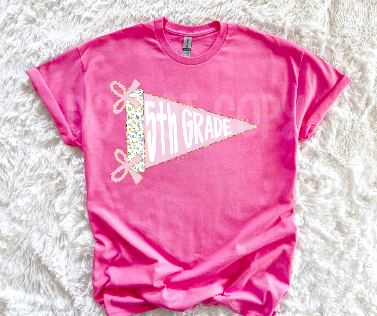 Preppy Floral School (Dropdown)- DTF&UV