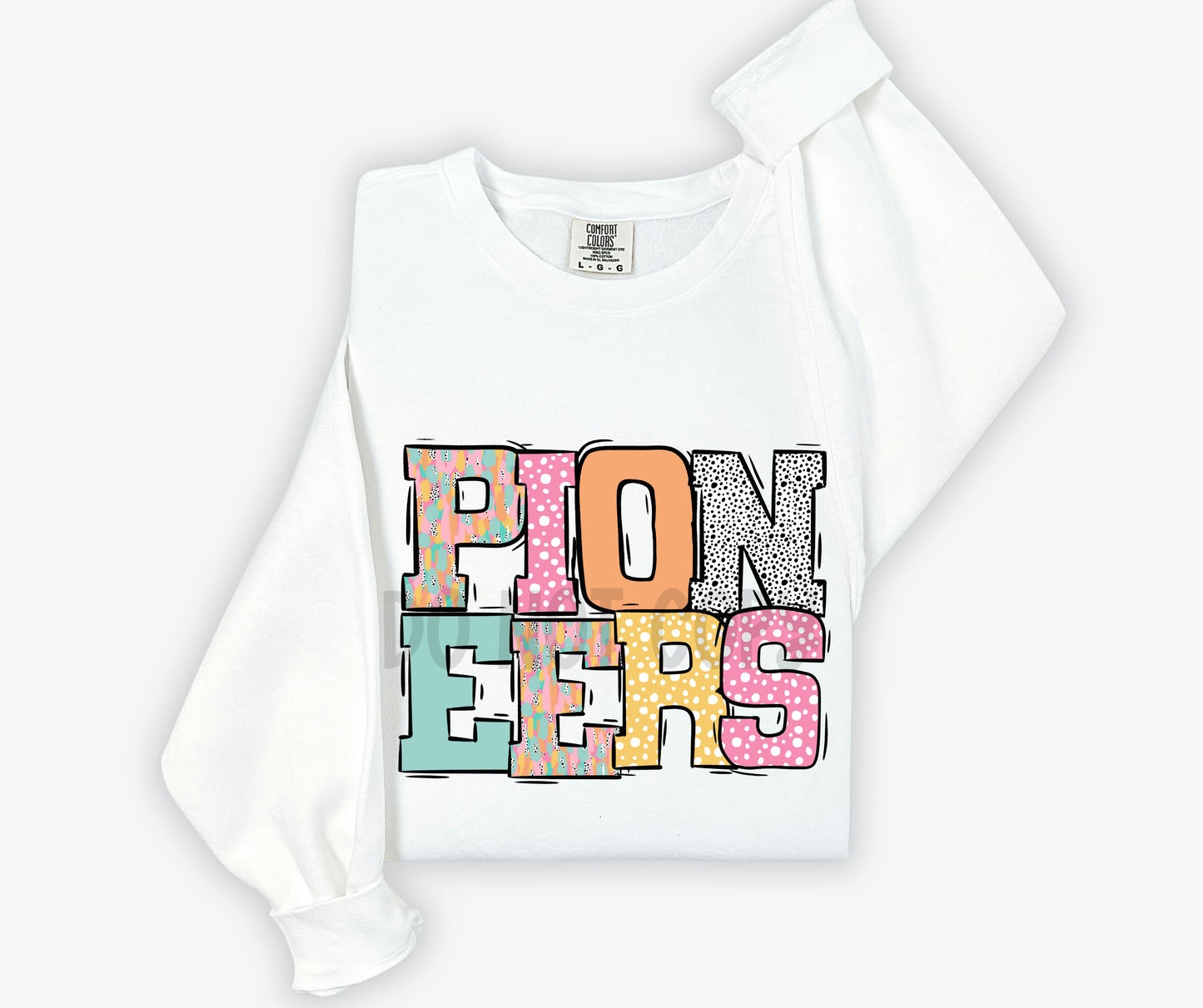 Pastel Stroke Varsity Mascots (ALL Mascots in this listing Dropdown)-DTF