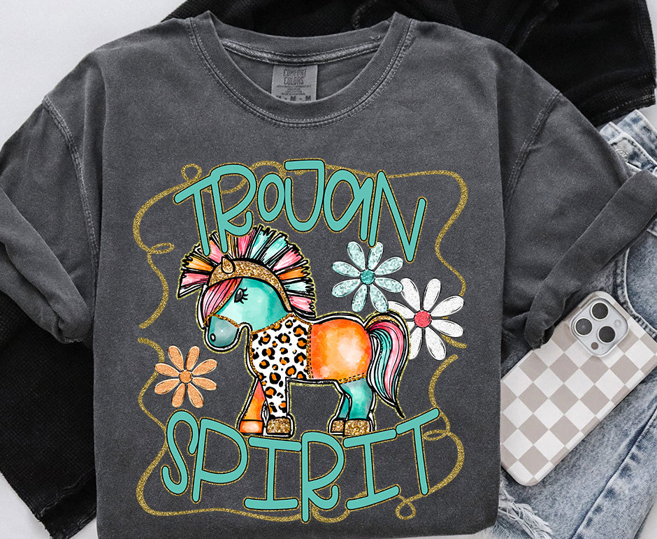 Funky Retro Spirit Mascot (dropdown)-DTF&UV