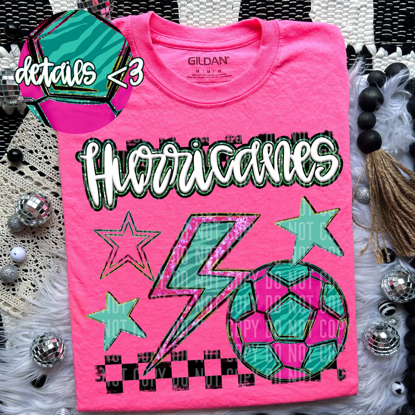 Soccer Bolt Mascots(Dropdown)-DTF