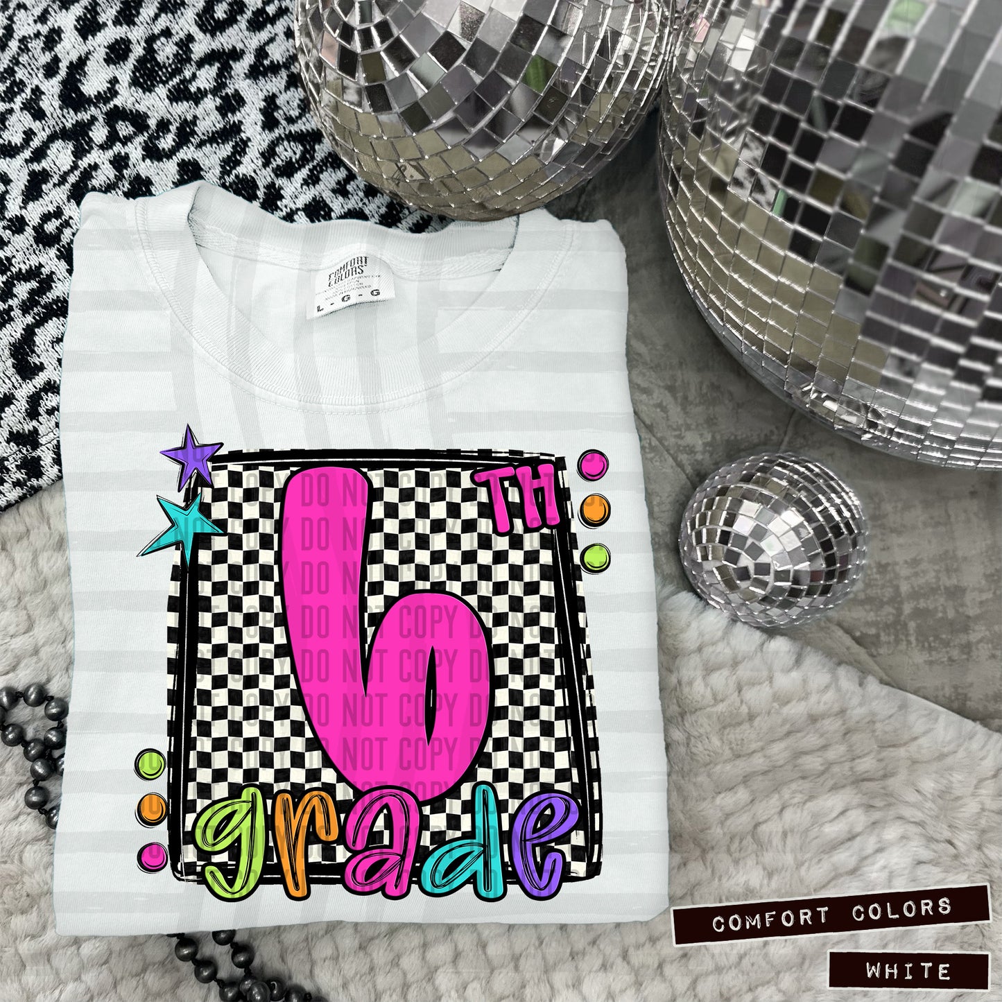 Bright preppy Grades (dropdown)-DTF&UV