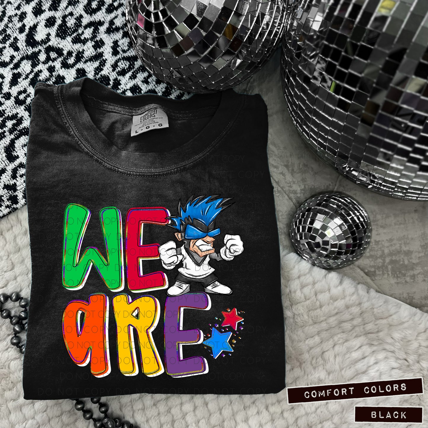 WE ARE MASCOT Heads(dropdown)-DTF