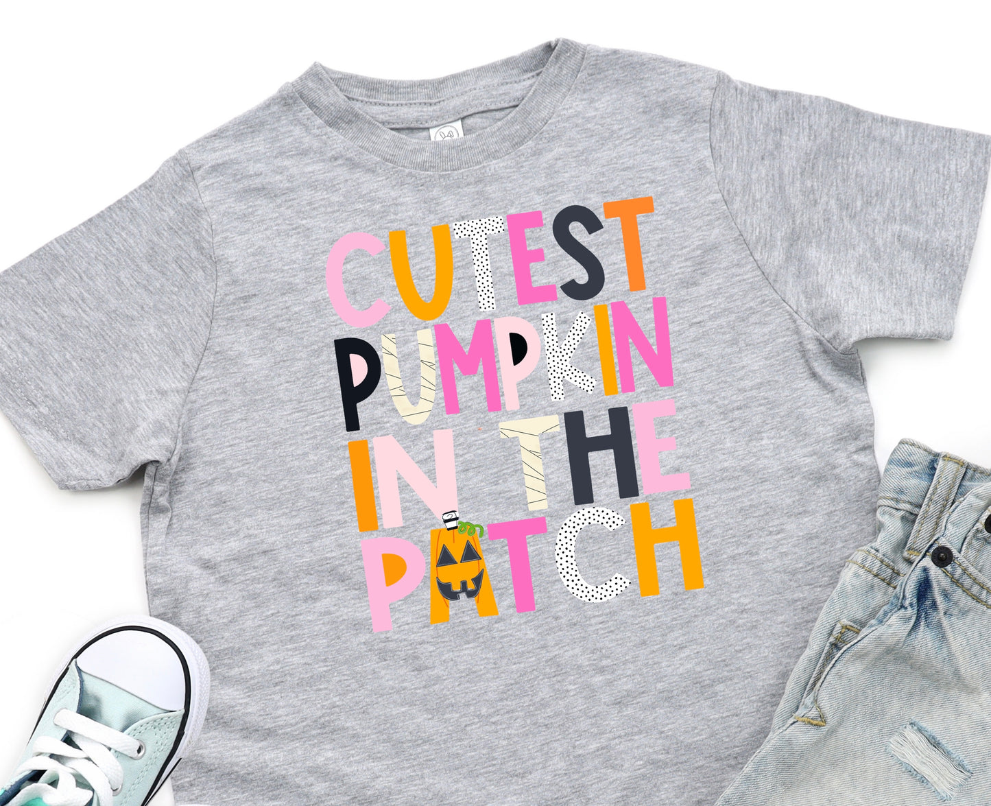 Cutest pumpkin in the patch pink-DTF