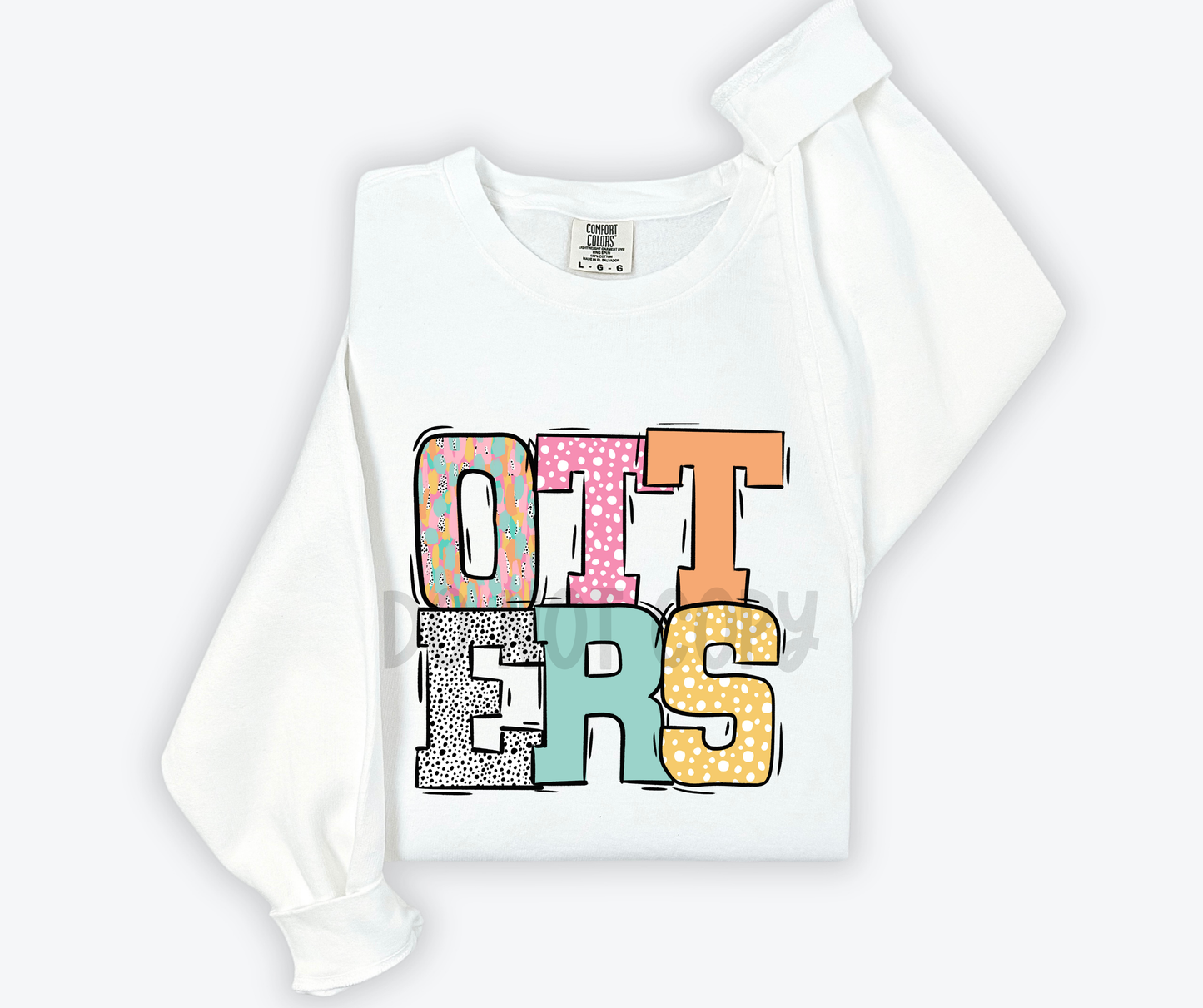 Pastel Stroke Varsity Mascots (ALL Mascots in this listing Dropdown)-DTF