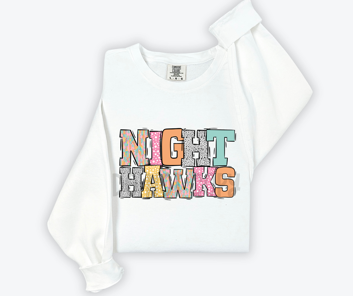 Pastel Stroke Varsity Mascots (ALL Mascots in this listing Dropdown)-DTF