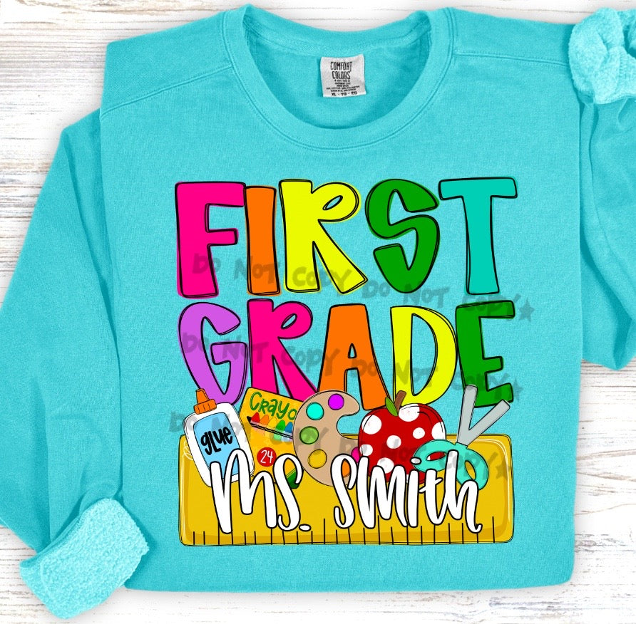 Back to School Nameplates-Custom-DTF or UV