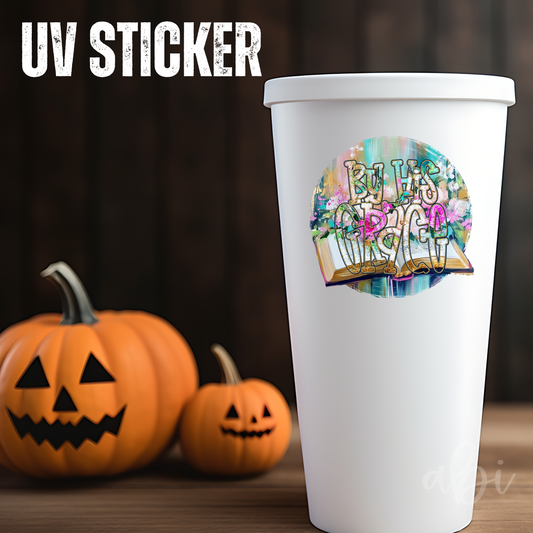 BY HIS GRACE- UV Sticker