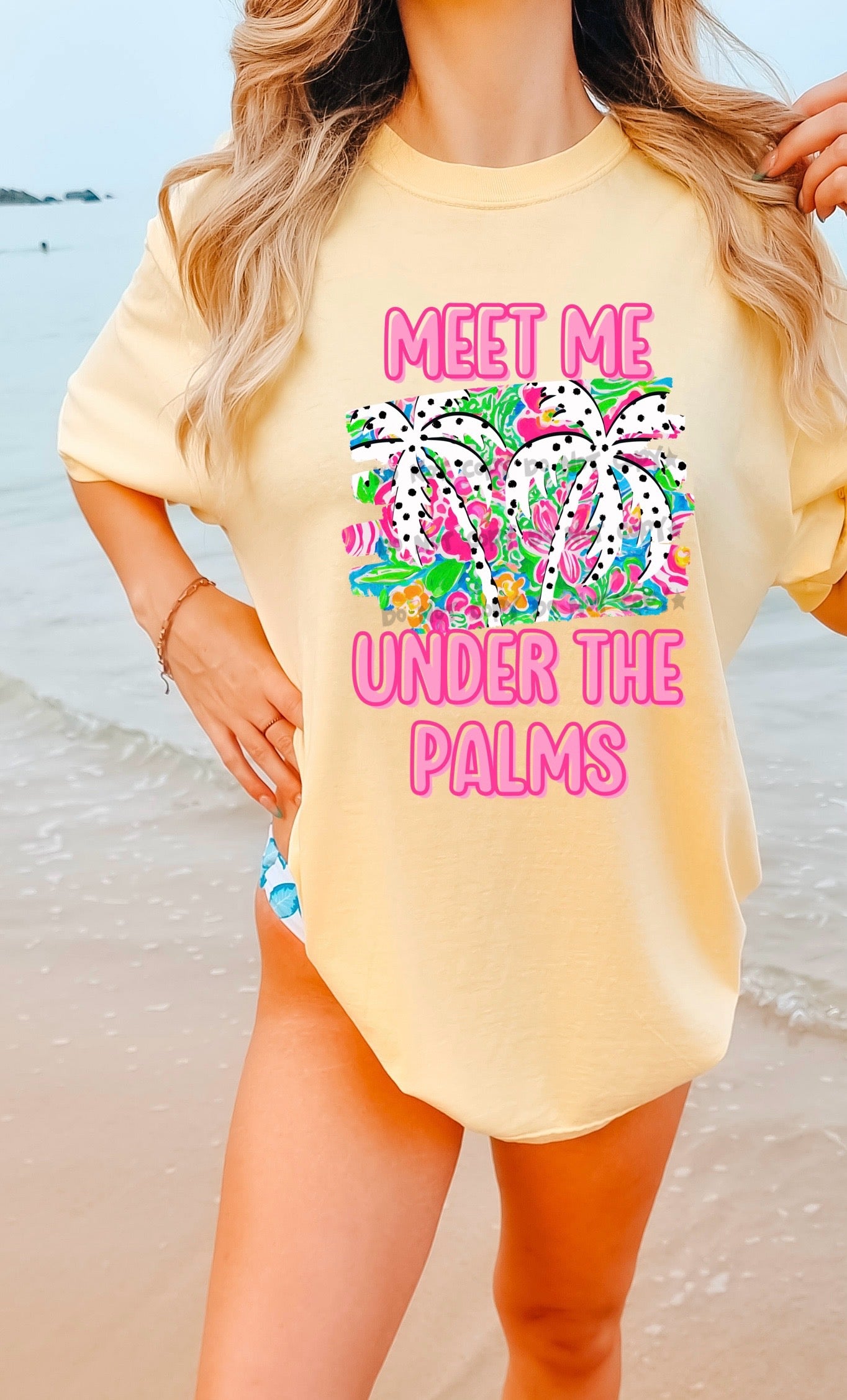 Meet me under the palms-DTF