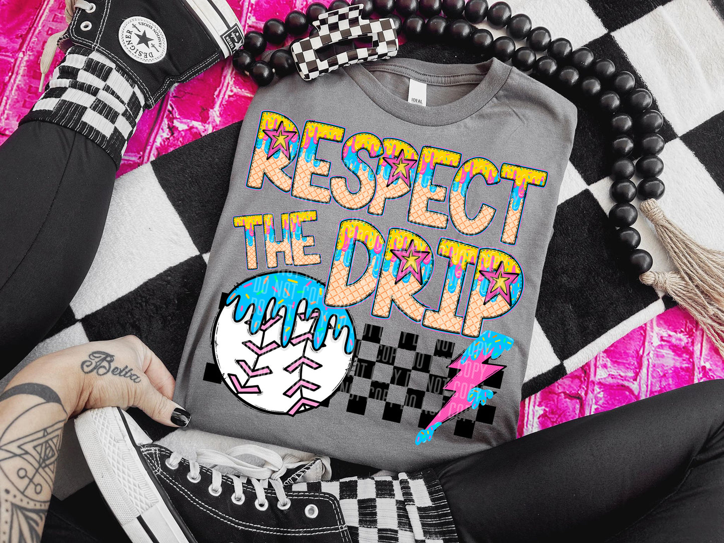 Respect the Drip(all sports dropdown)-DTF