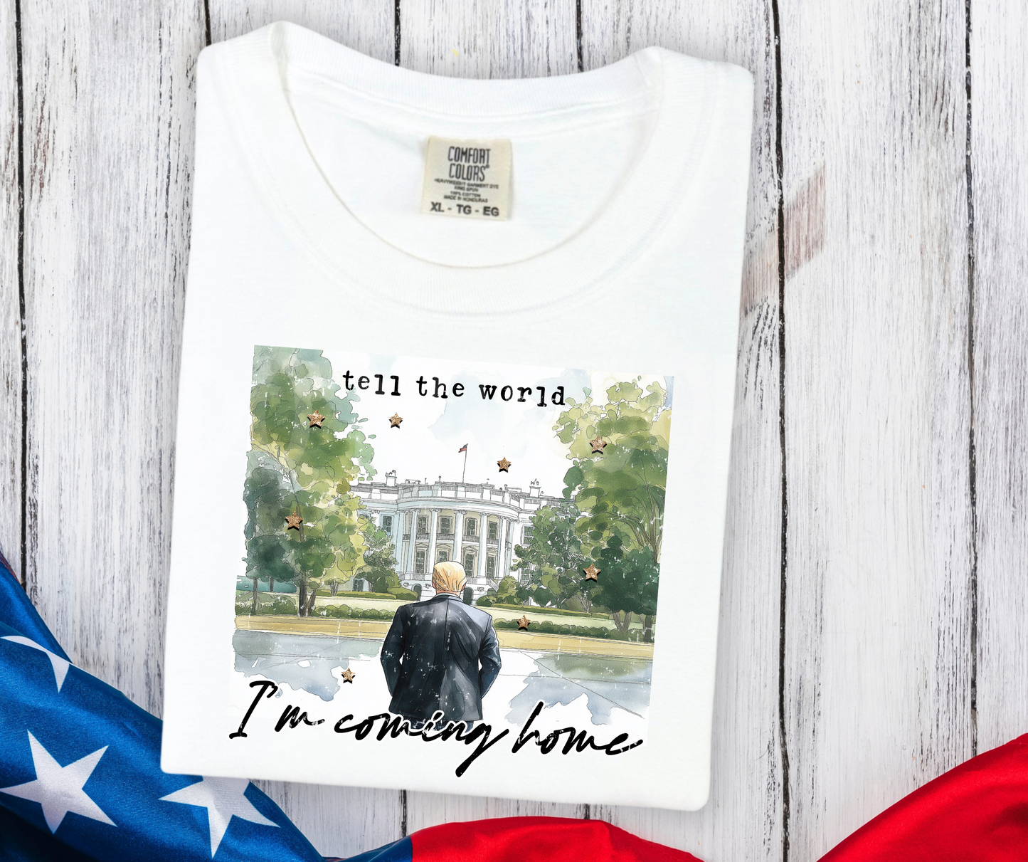 Tell the world I'm coming home-DTF