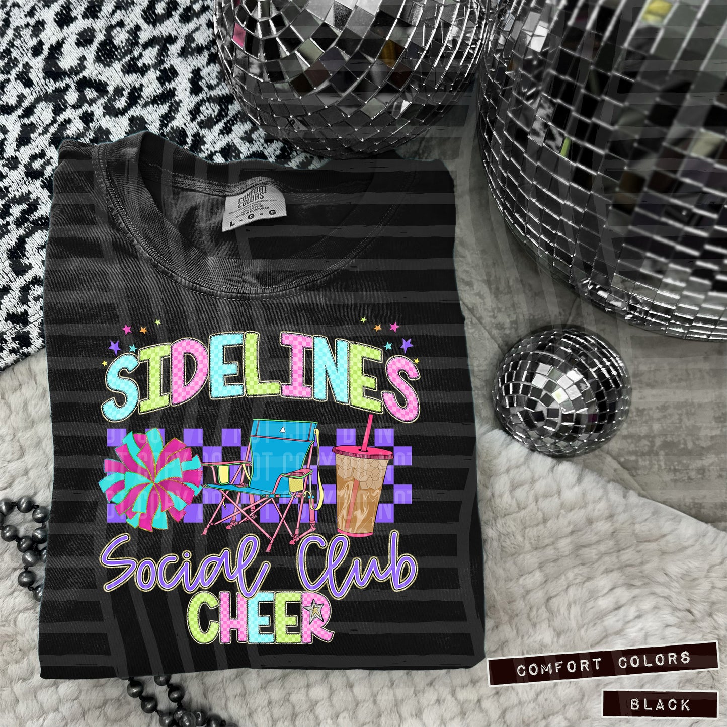 Sidelines Mama(Dropdown)-DTF