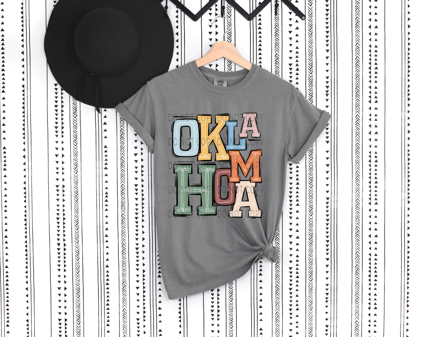 Boho States Oklahoma - DTF