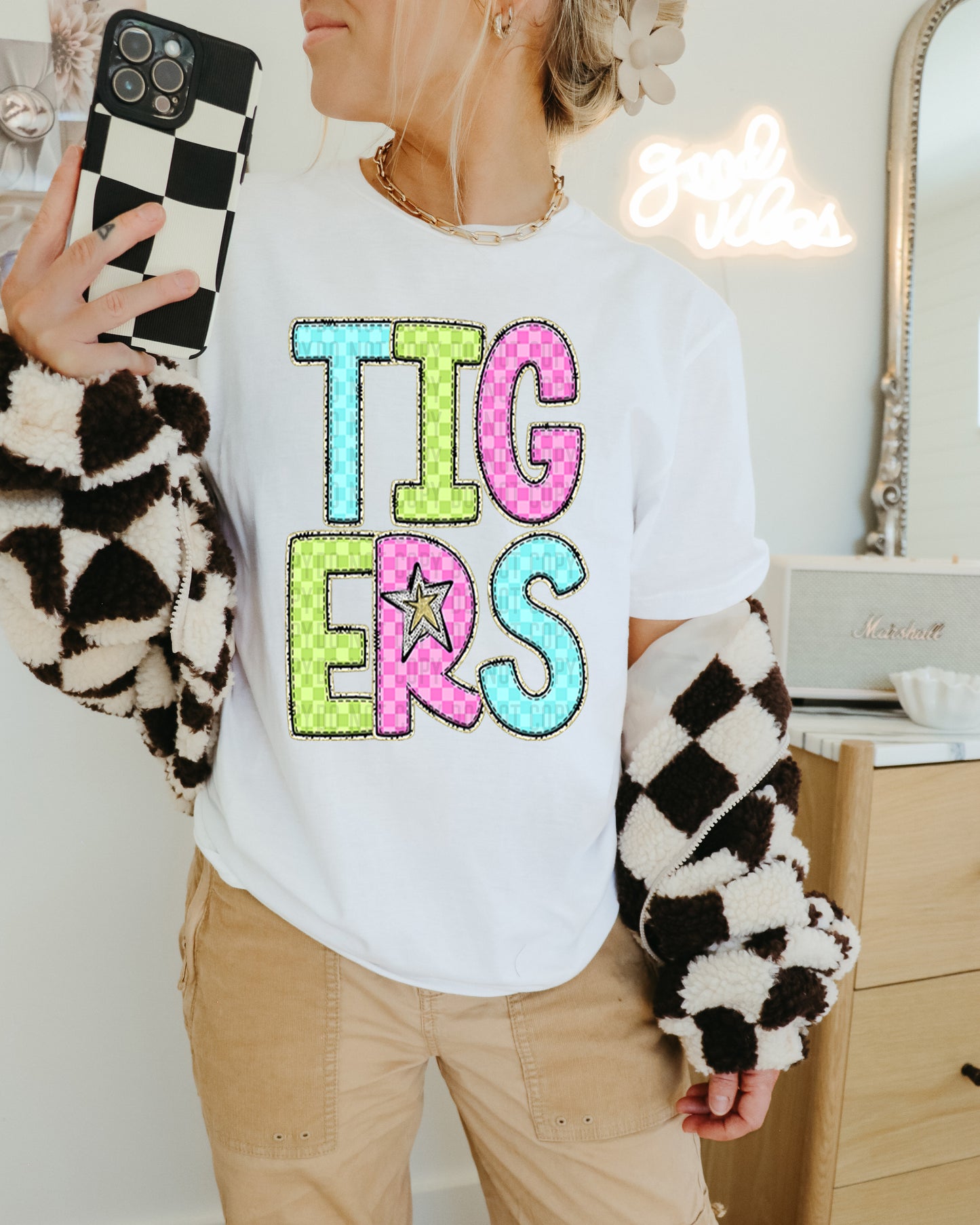 Bright Checkered (all in dropdown)-DTF
